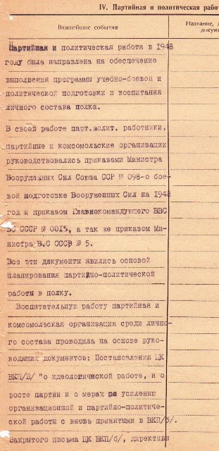 партийная работа 899гшап